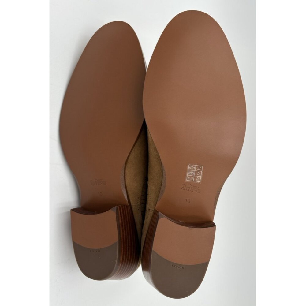 Coach Women's DEVIN BOOTIE Size 10 Leather Beige G 3325 MSRP $195.00 NEW - Picture 8 of 12